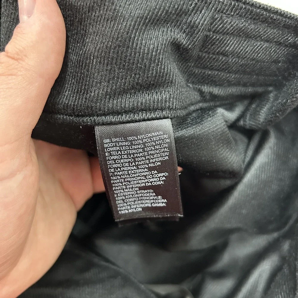 The North Face Mens Size L Black Hyvent Insulated Ski Pants (T1)